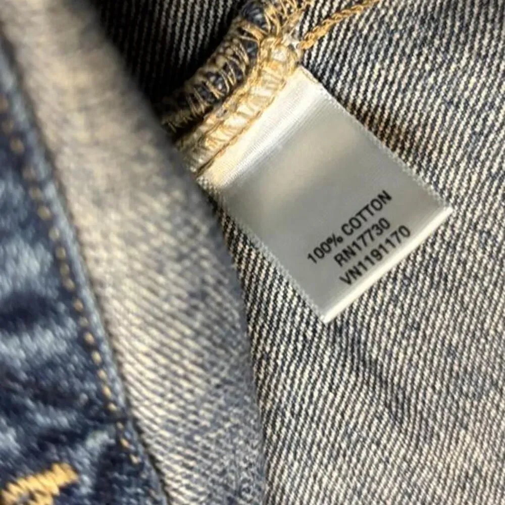 Oshkosh Genuine Kids 3T Denim Jacket Kids Blue Jean Jacket Button Front